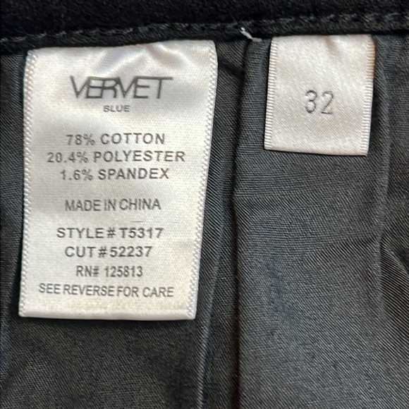 Vervet High Rise Super Flare Distressed Raw Hem VERVET by Flying Monkey Jeans 32 - Picture 9 of 12